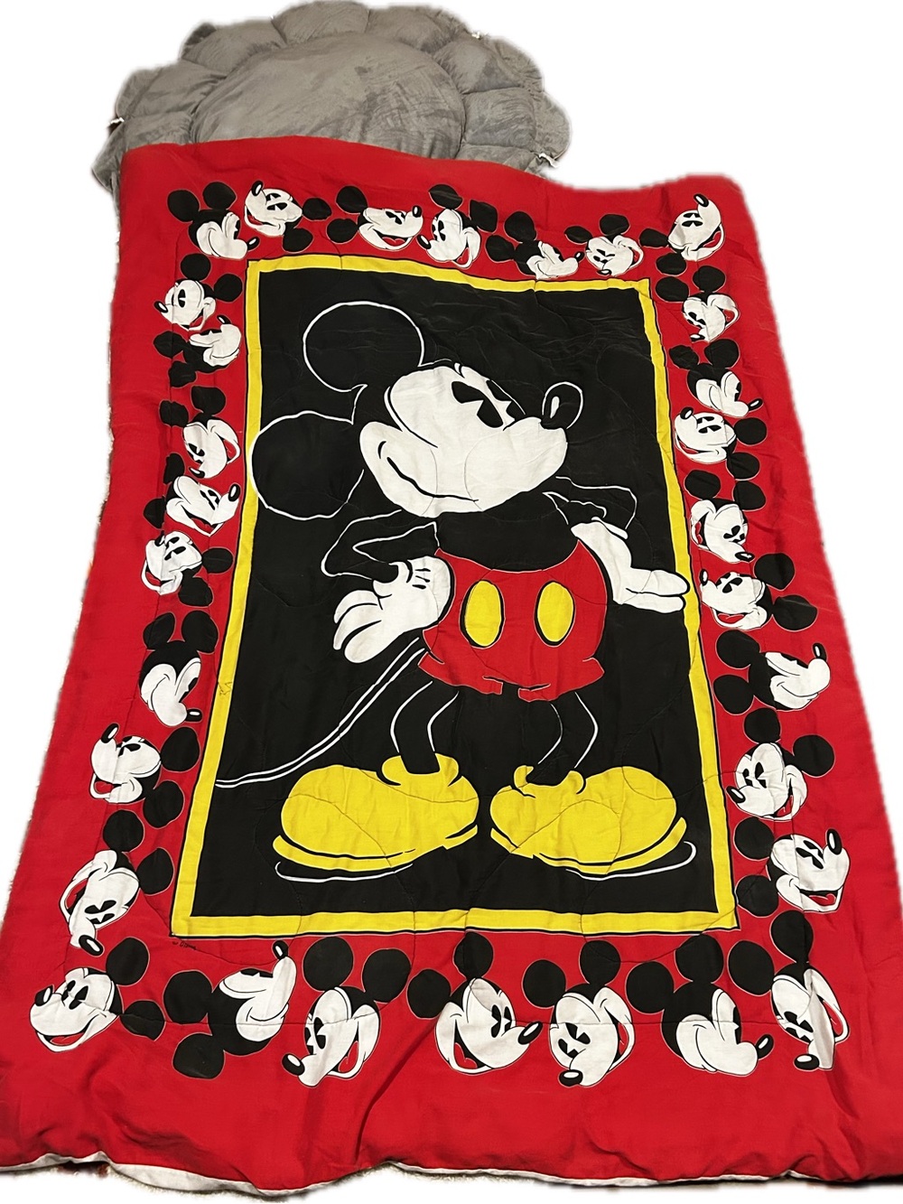 Vintage 80s/90s Mickey Mouse Comforter blanket